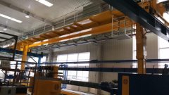 靖起生產(chǎn)的智能起重機(jī)，安全高效！