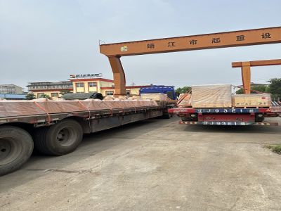 靖起起重機(jī)廠家制造的一批歐式行車發(fā)貨啦！