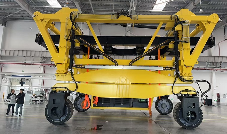 跨運車在新能源行業(yè)中的具體應(yīng)用